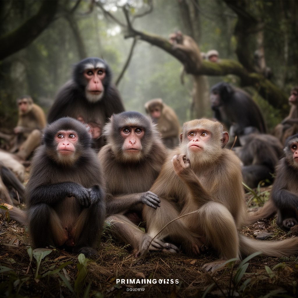 AI-generated illustration of Primates