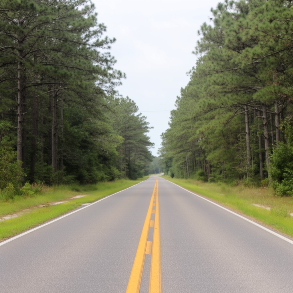AI-generated illustration of Florida State Road 97