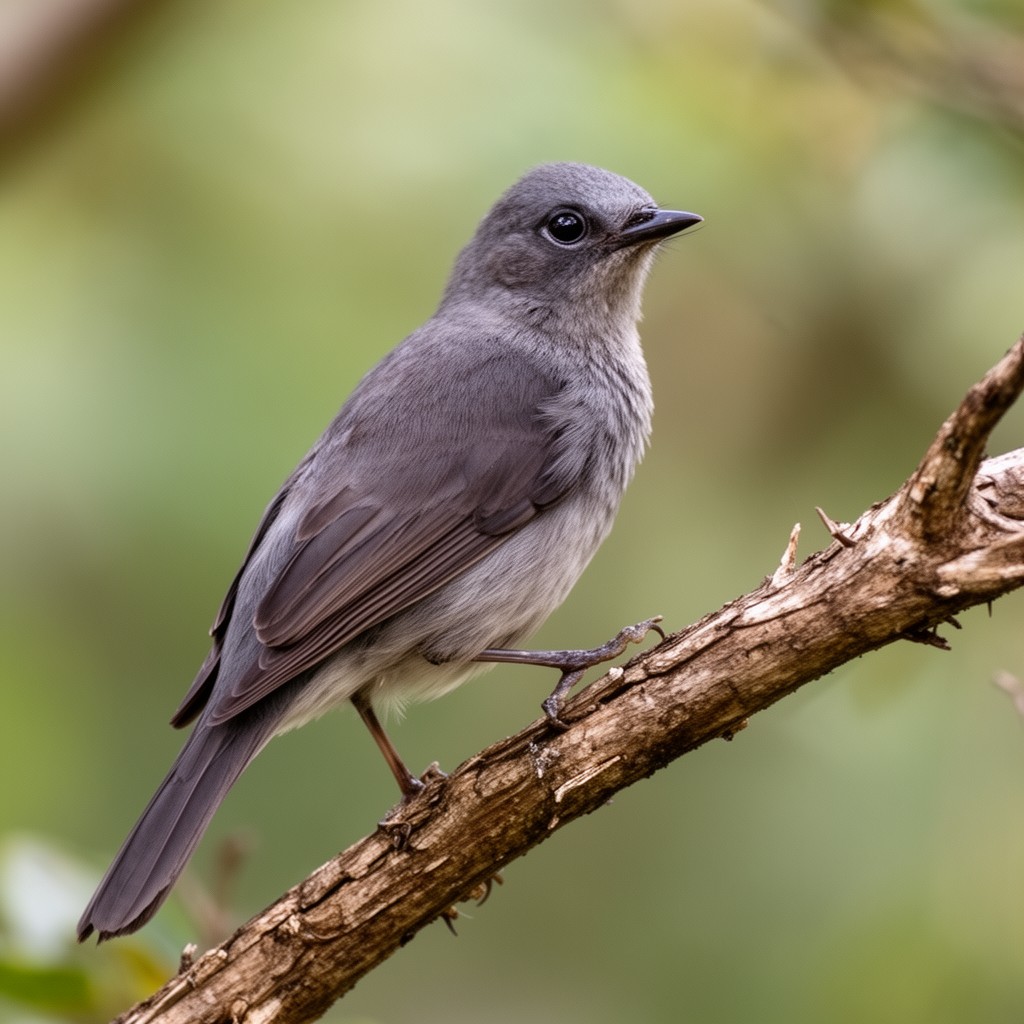 AI-generated illustration of Dumetella carolinensis
