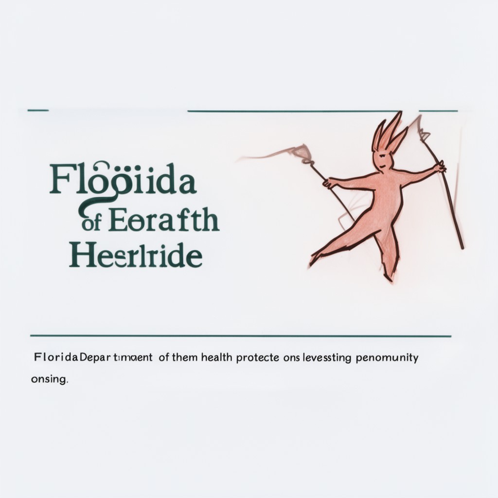 AI-generated illustration of Florida Department of Health