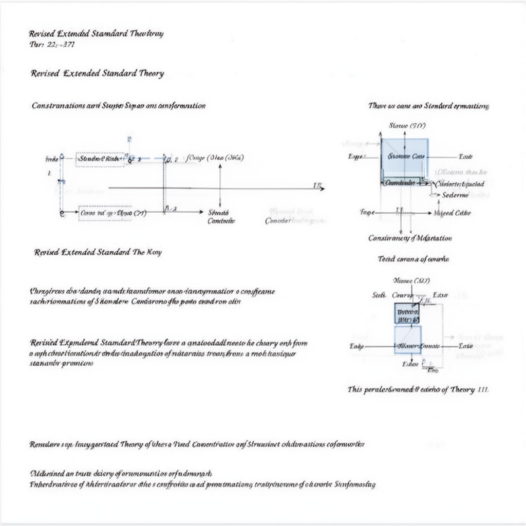 AI-generated illustration of Revised Extended Standard Theory