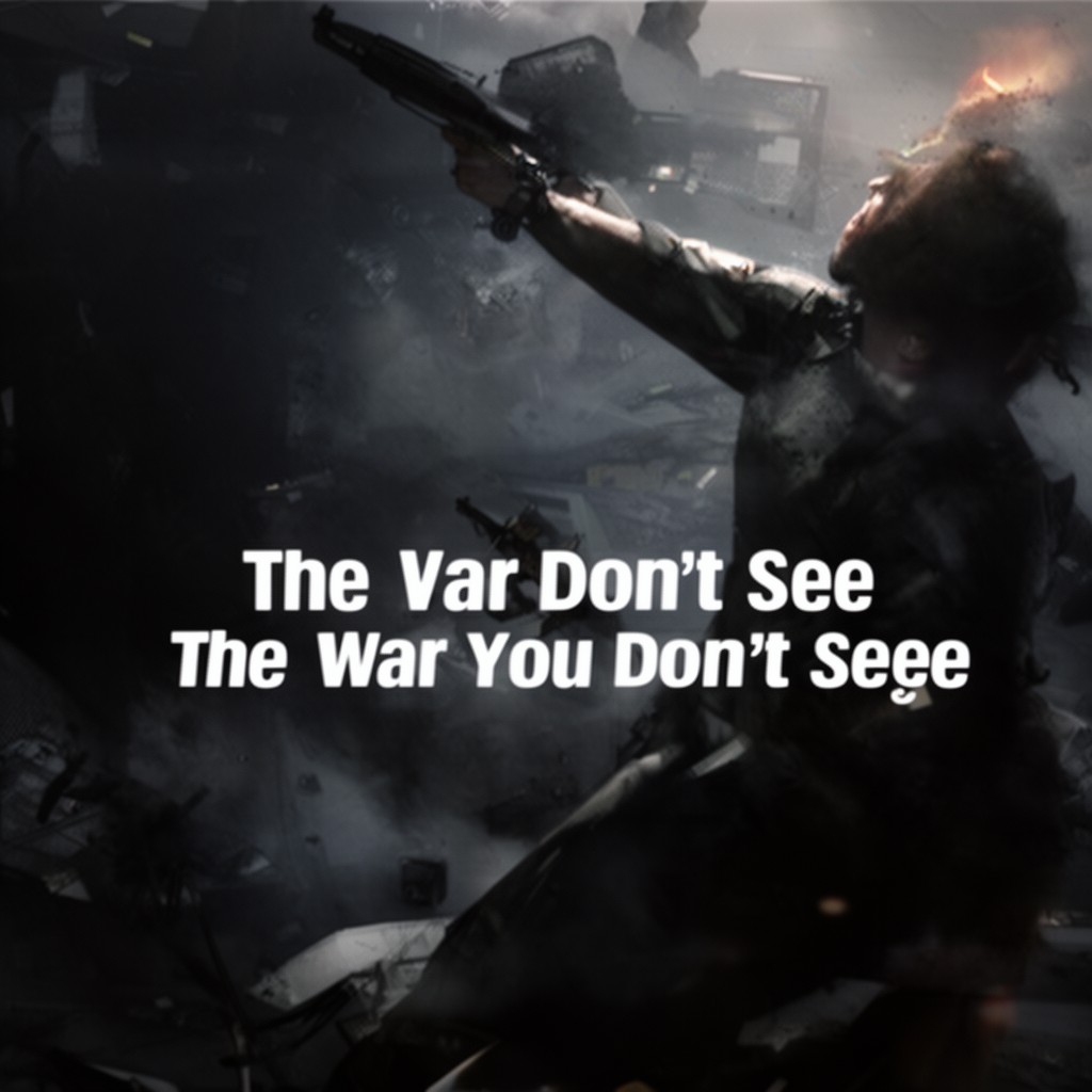 AI-generated illustration of The War You Don't See