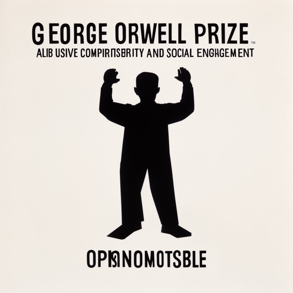 AI-generated illustration of George Orwell Prize
