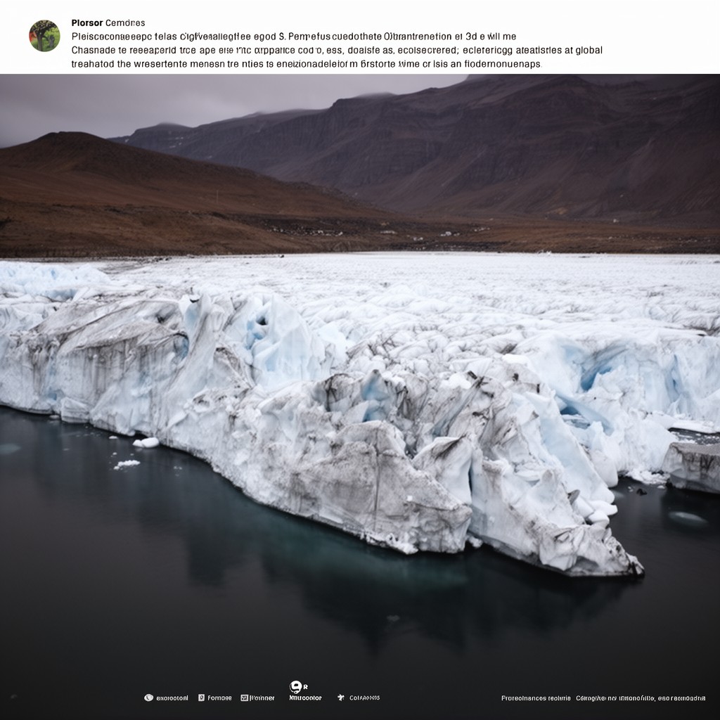 AI-generated illustration of Pleistocene epoch