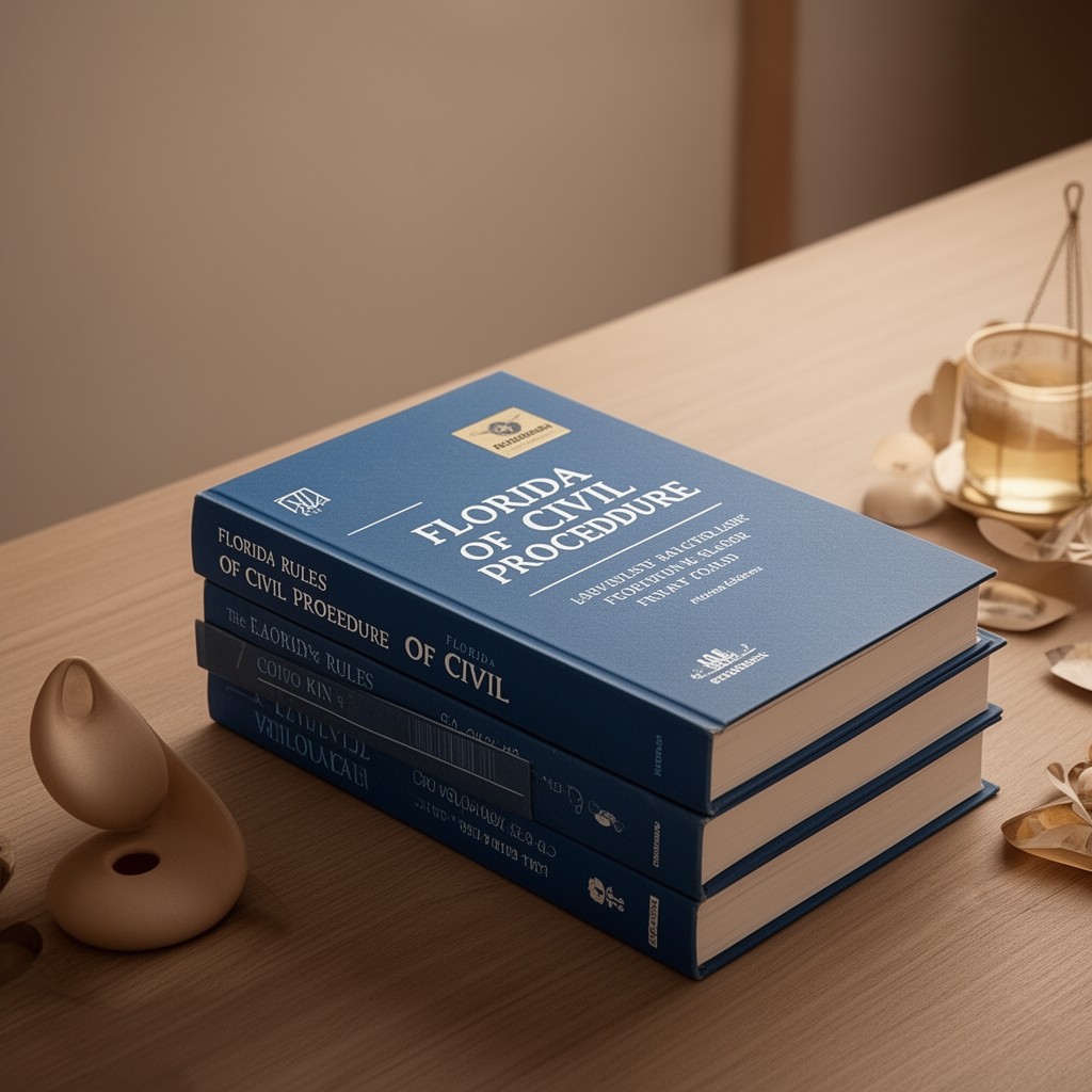 AI-generated illustration of Florida Rules of Civil Procedure