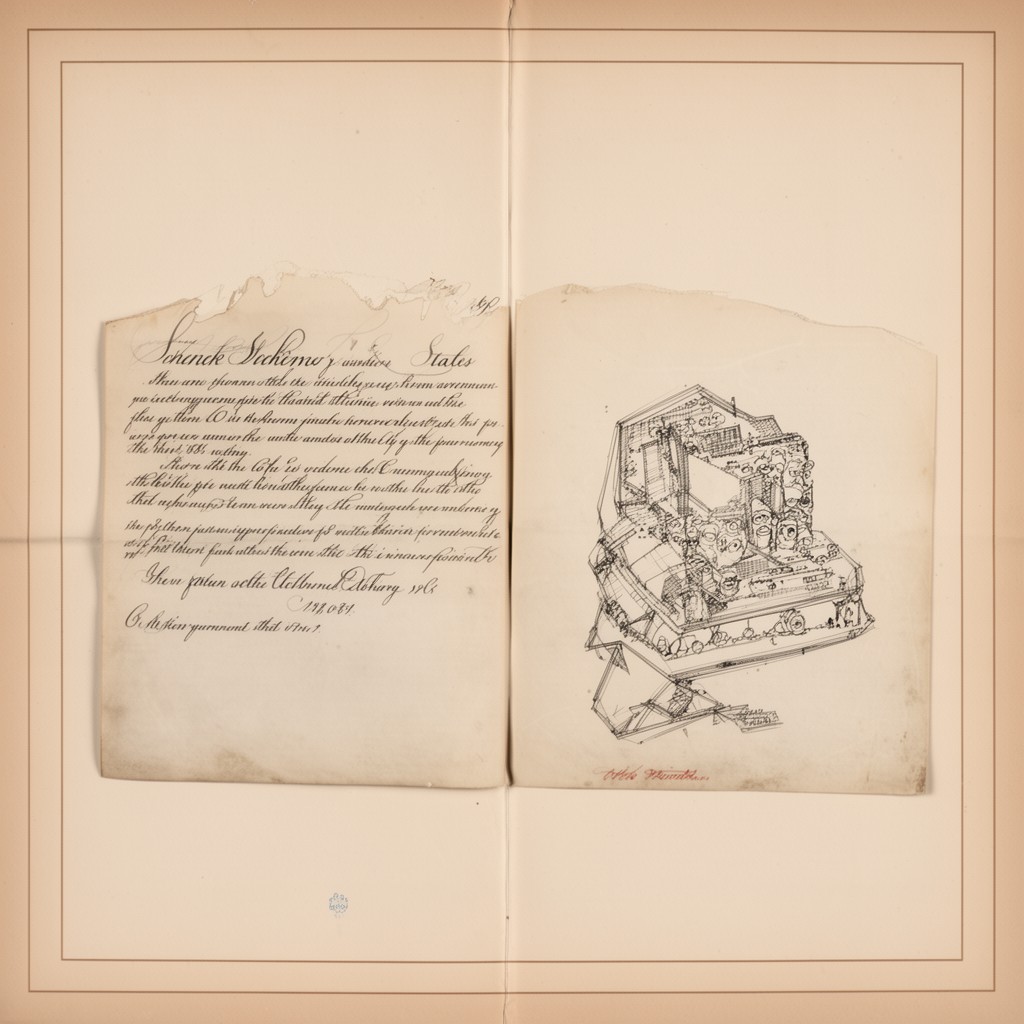 AI-generated illustration of Schenck v. United States