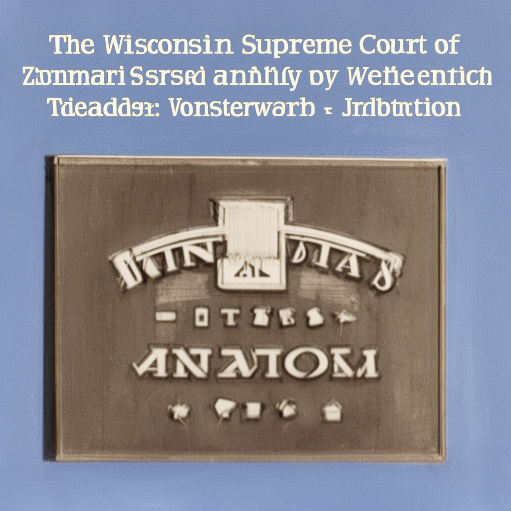 AI-generated illustration of Wisconsin Supreme Court