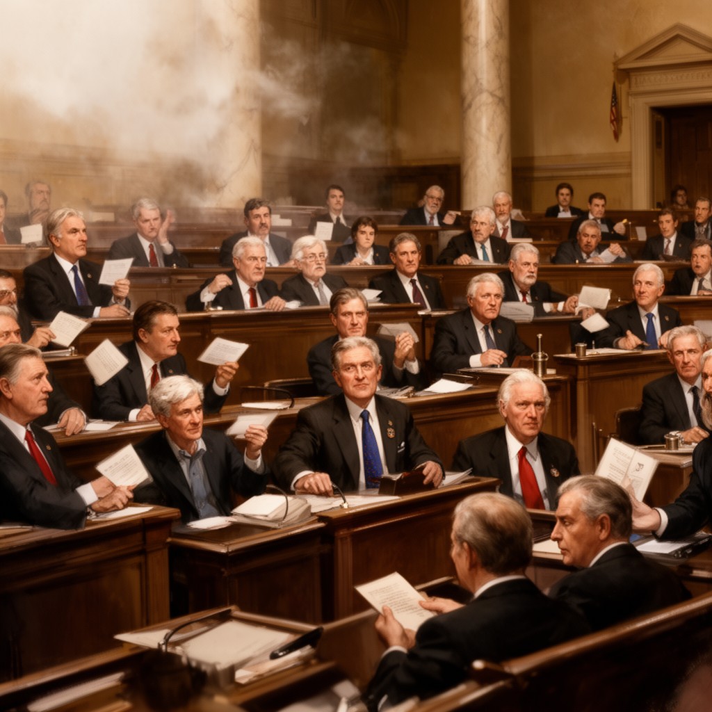 AI-generated illustration of 103rd United States Congress