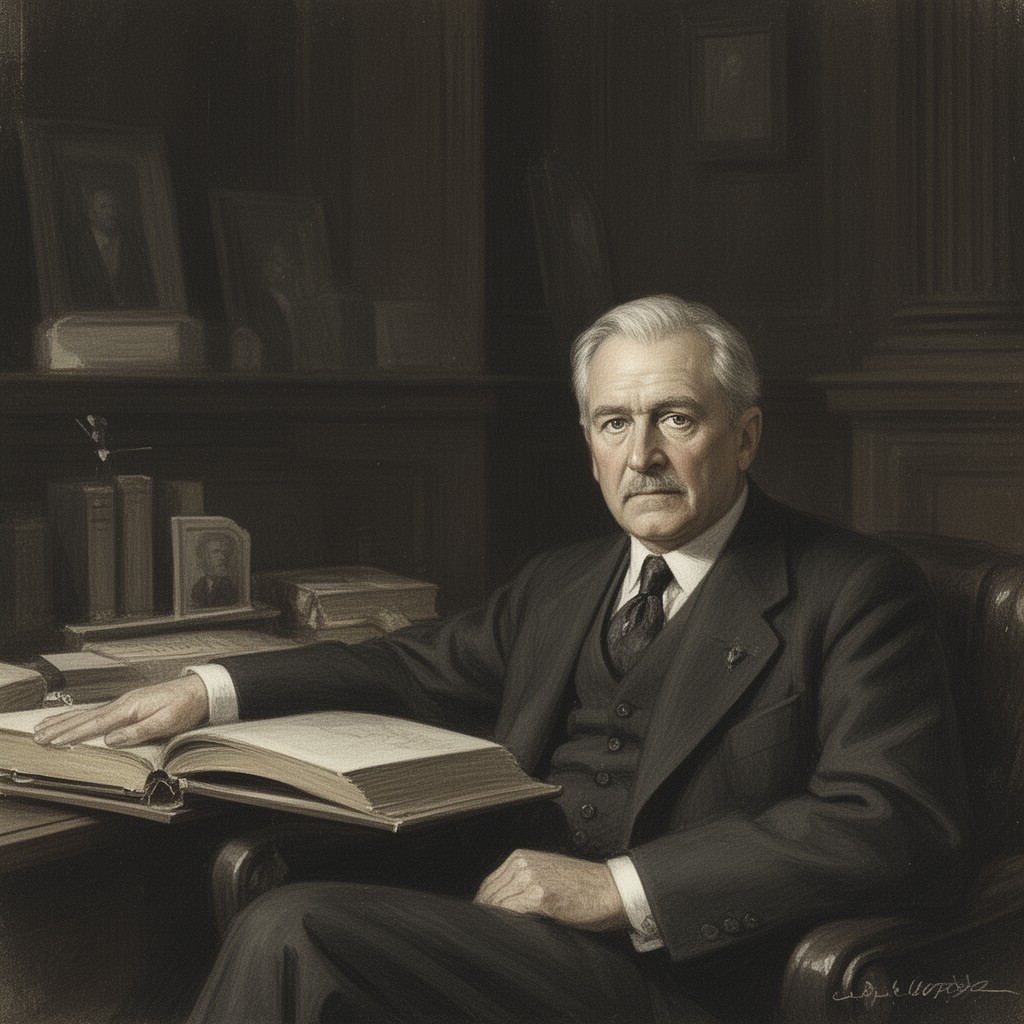 AI-generated illustration of Justice Pierce Butler