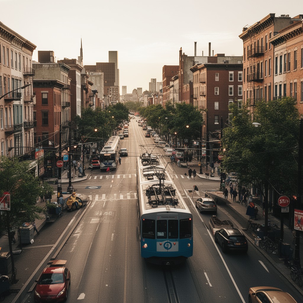 AI-generated illustration of Chester Avenue