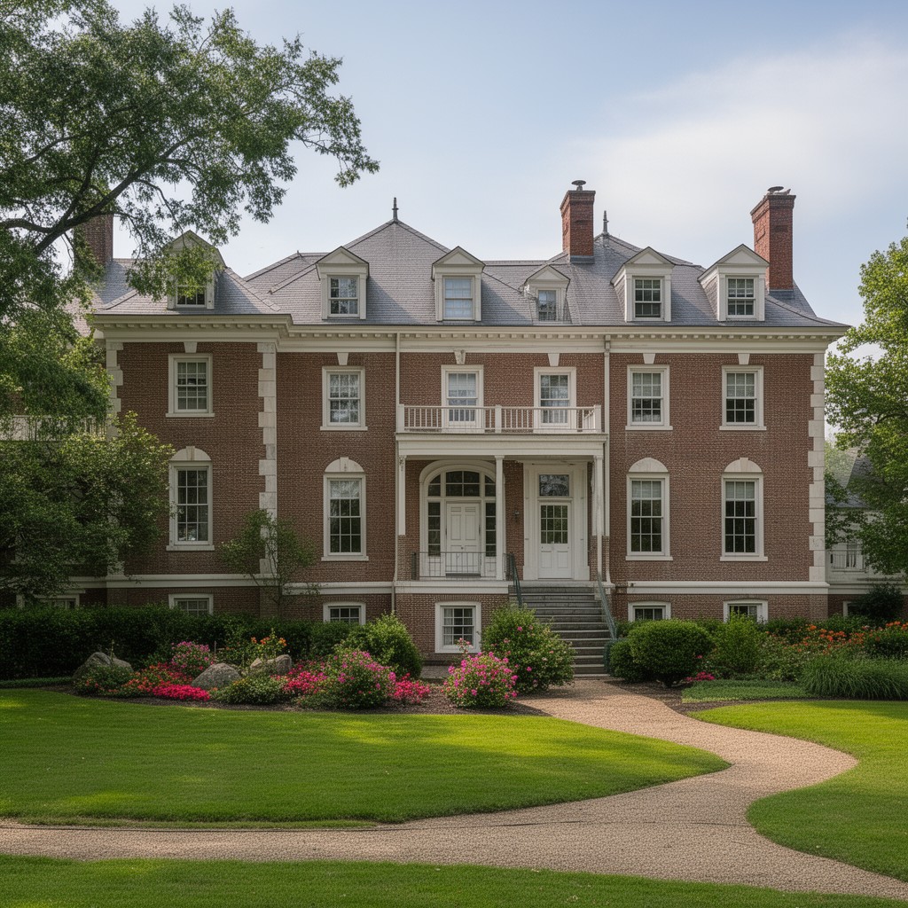 AI-generated illustration of Belair Mansion