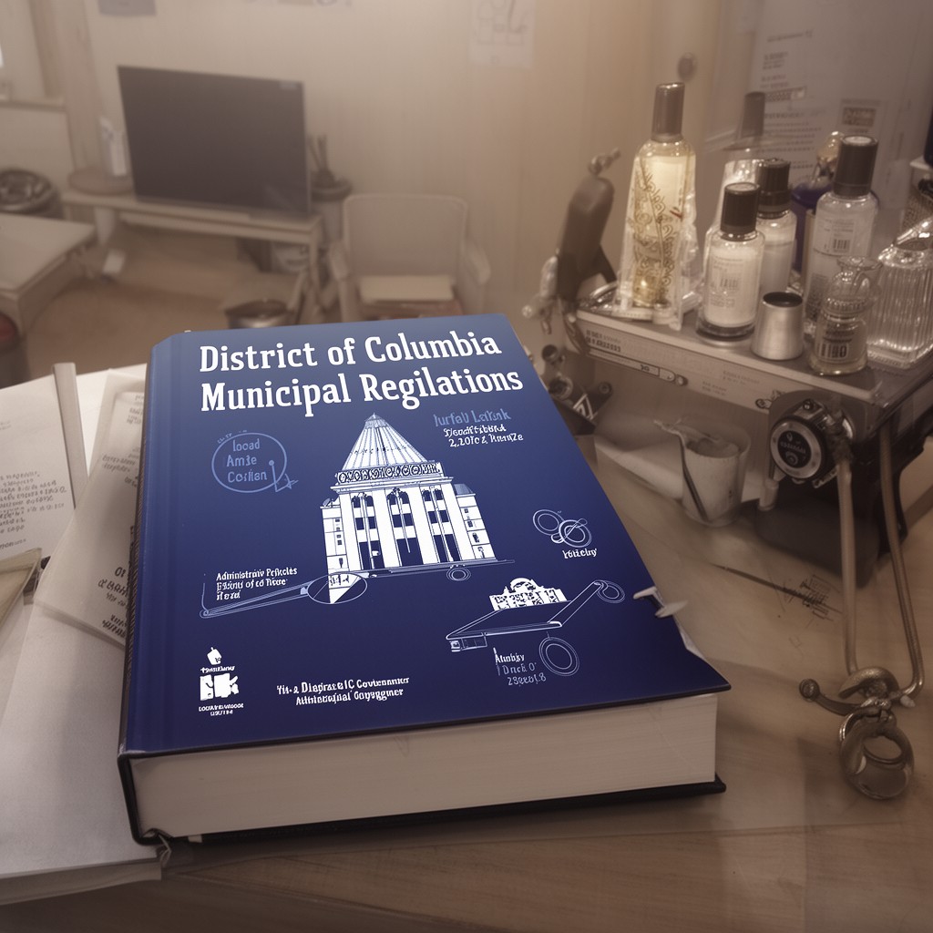 AI-generated illustration of District of Columbia Municipal Regulations