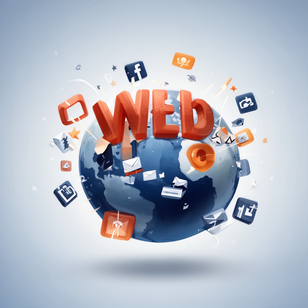 AI-generated illustration of Web 2.0
