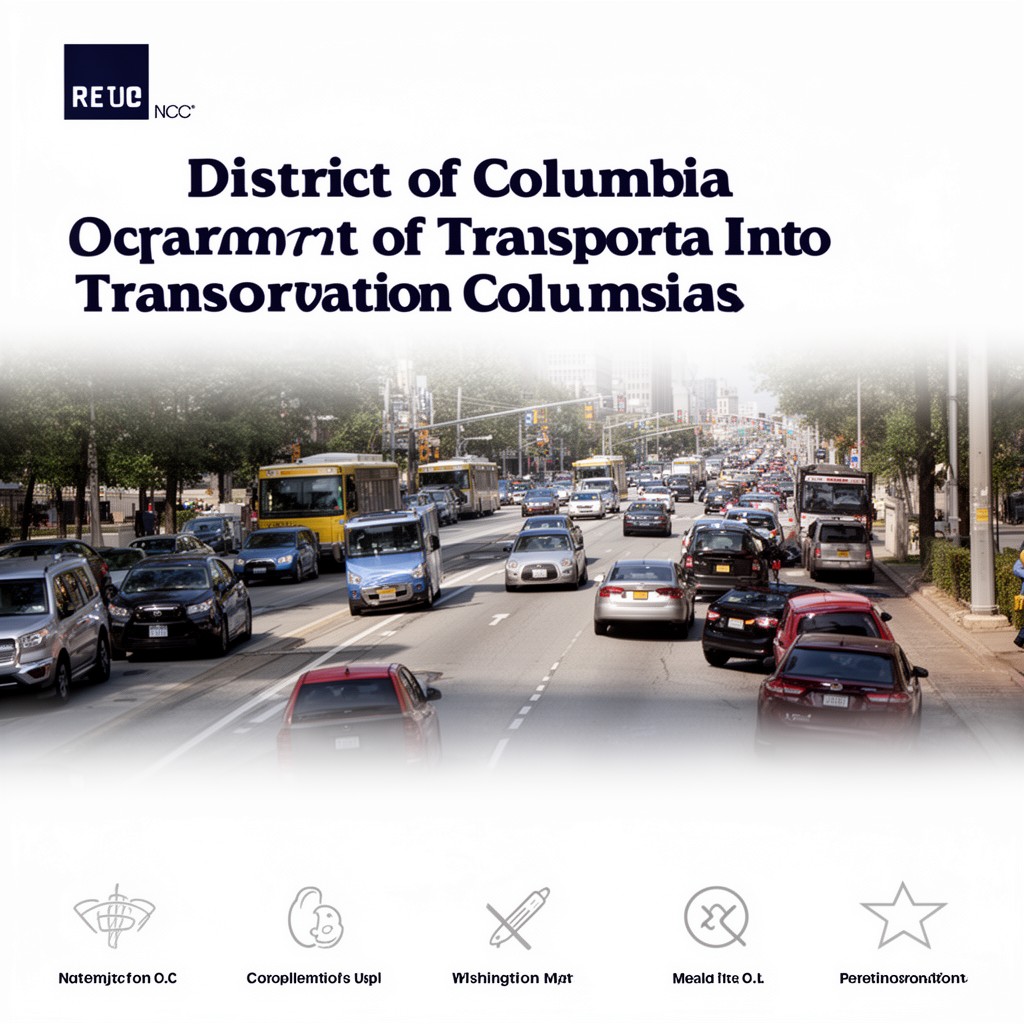 AI-generated illustration of District of Columbia Department of Transportation