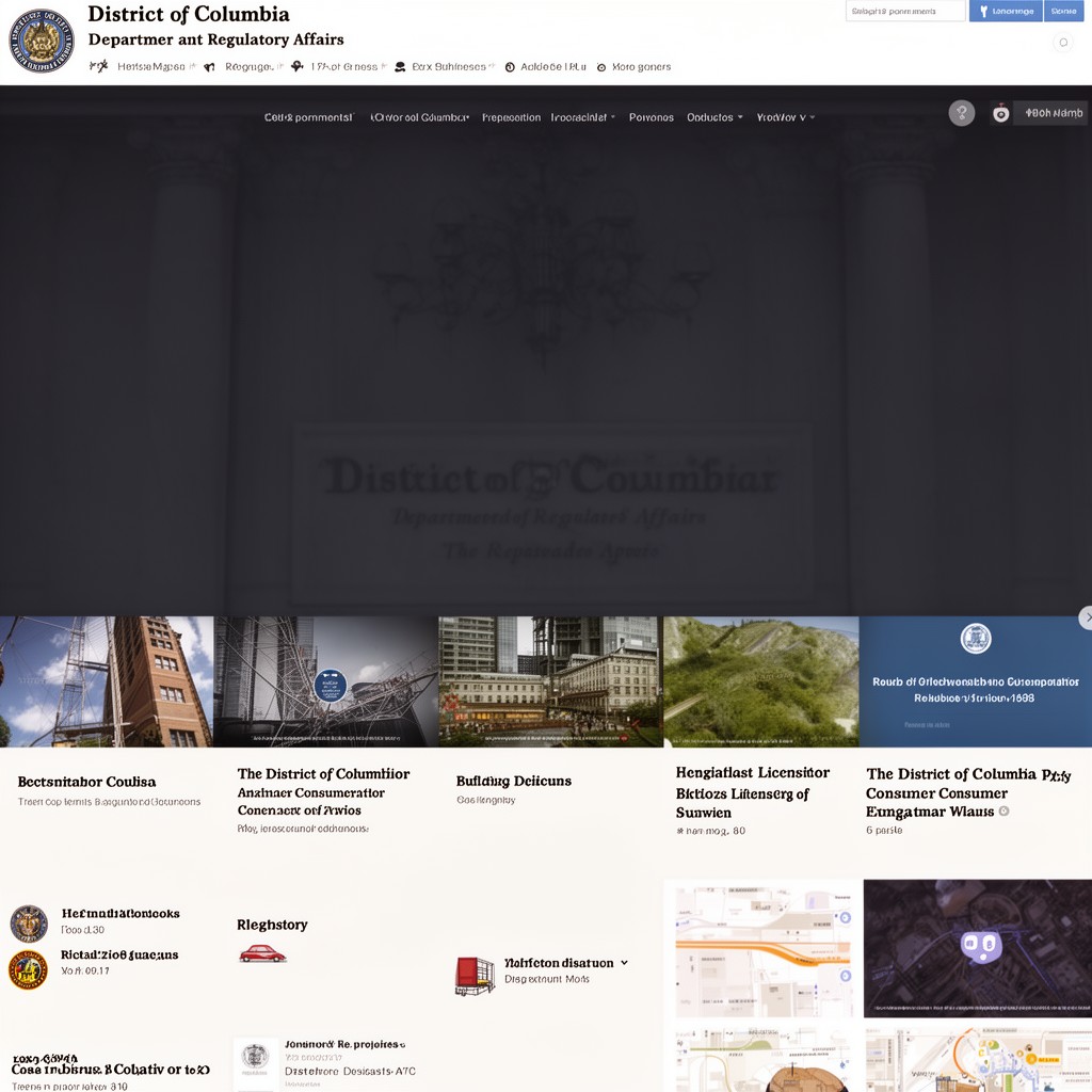 AI-generated illustration of District of Columbia Department of Consumer and Regulatory Affairs