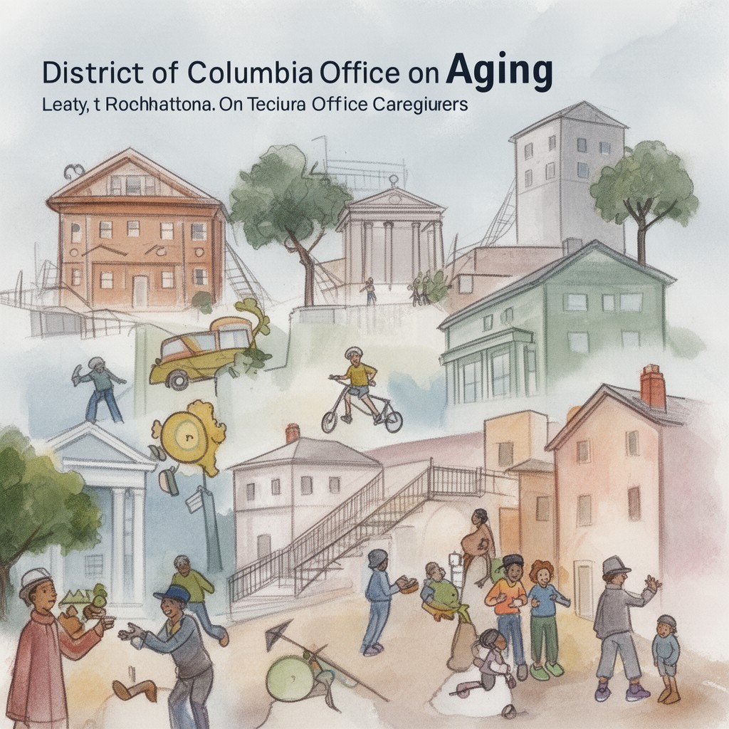 AI-generated illustration of District of Columbia Office on Aging
