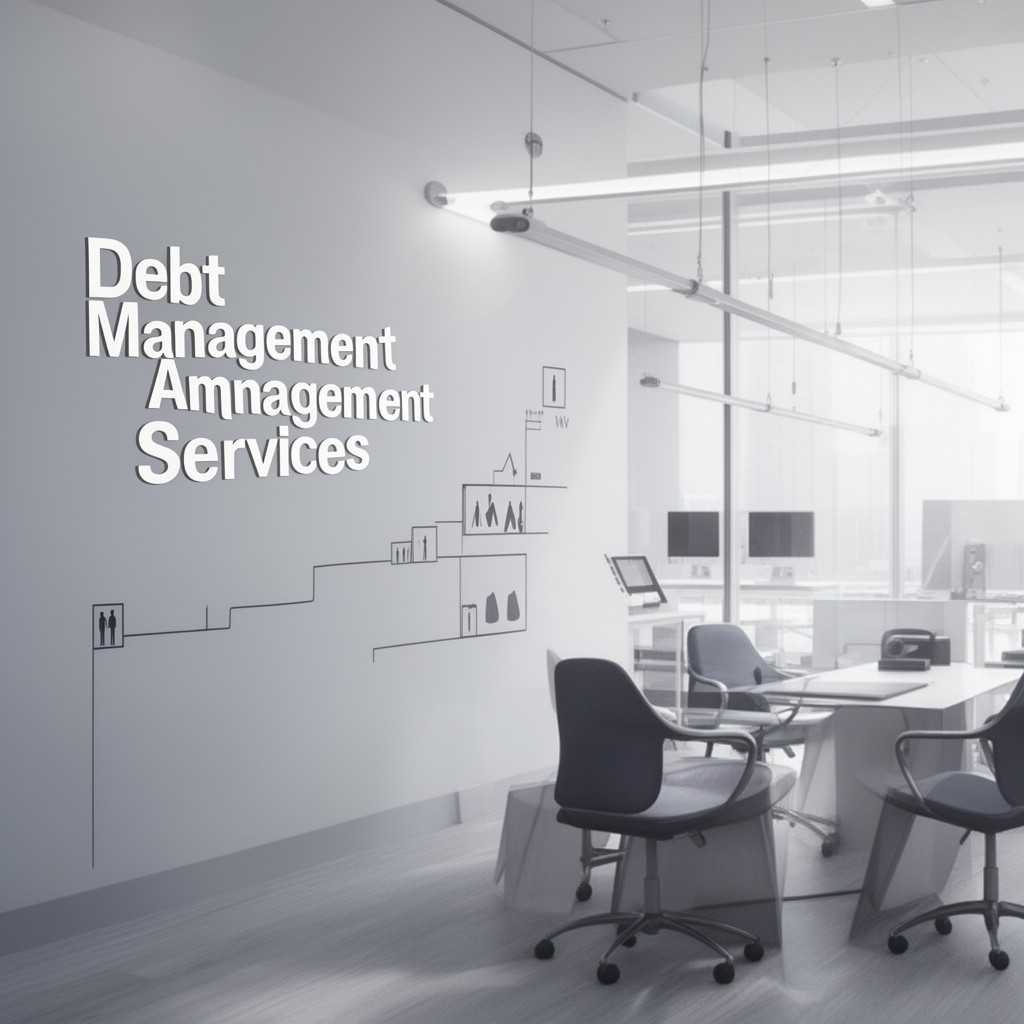 AI-generated illustration of Debt Management Services