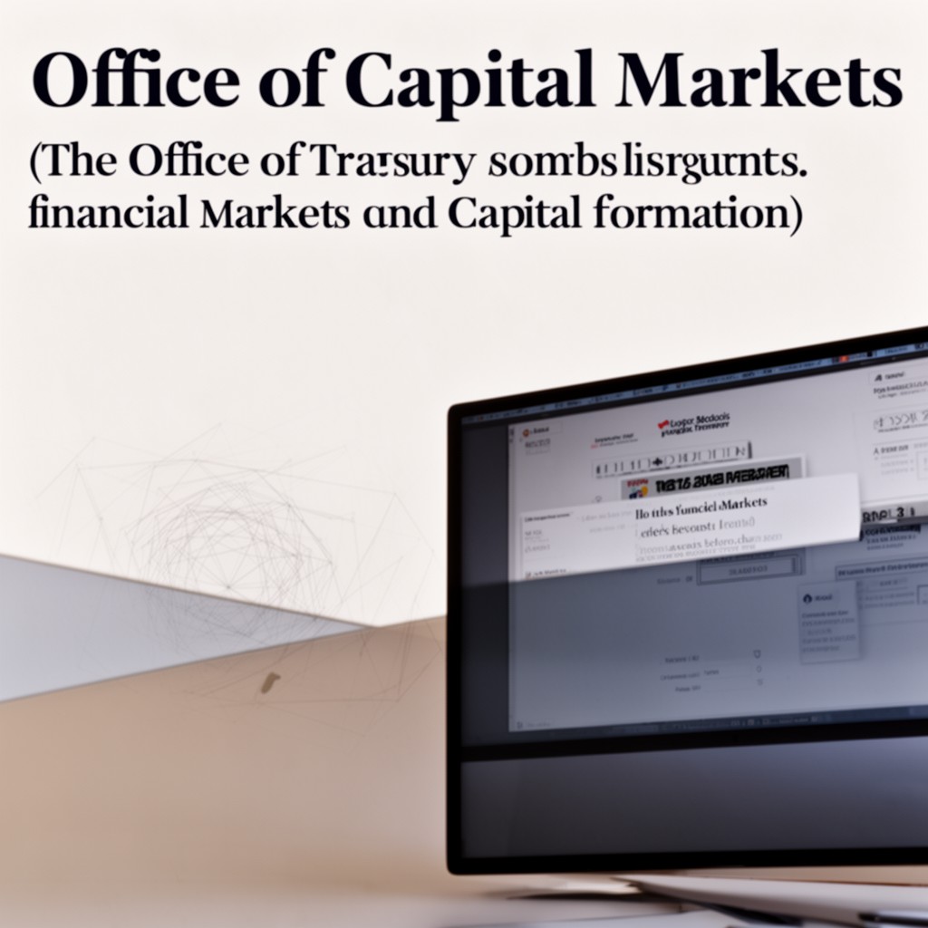 AI-generated illustration of Office of Capital Markets