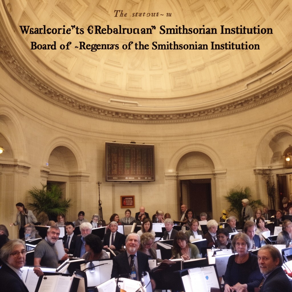 AI-generated illustration of Board of Regents of the Smithsonian Institution