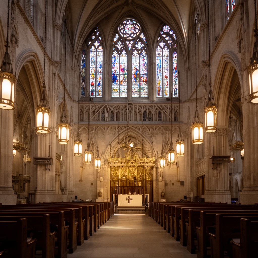 AI-generated illustration of Protestant Episcopal Cathedral Foundation