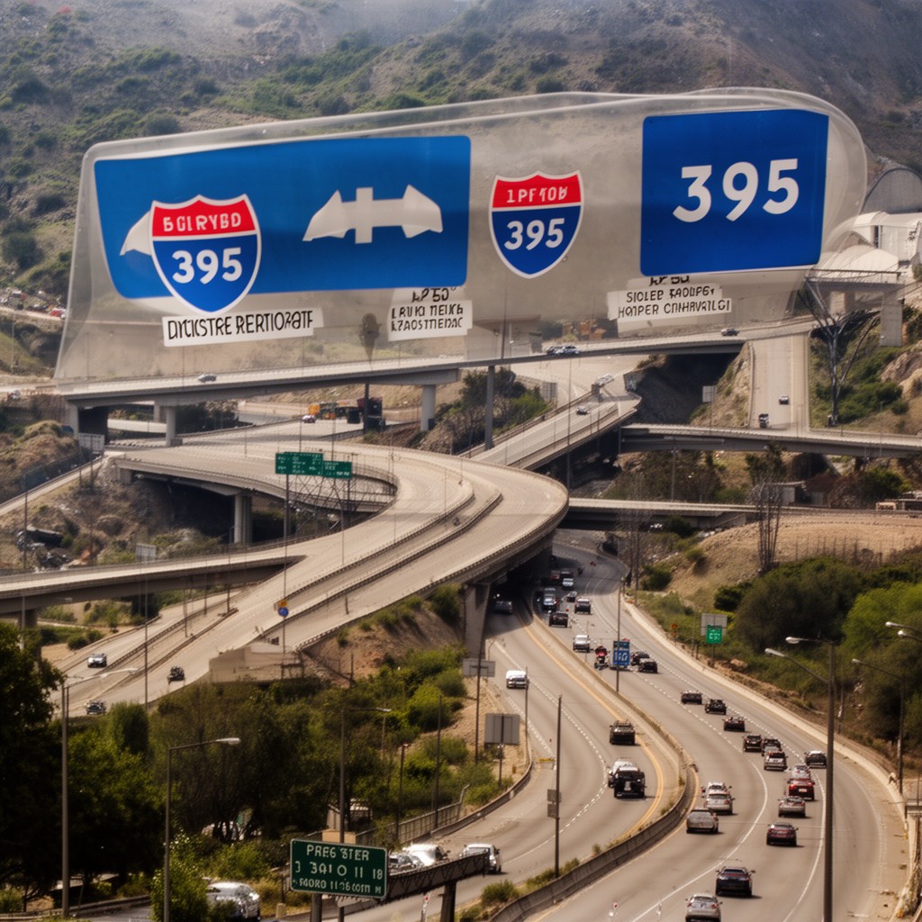 AI-generated illustration of I 395