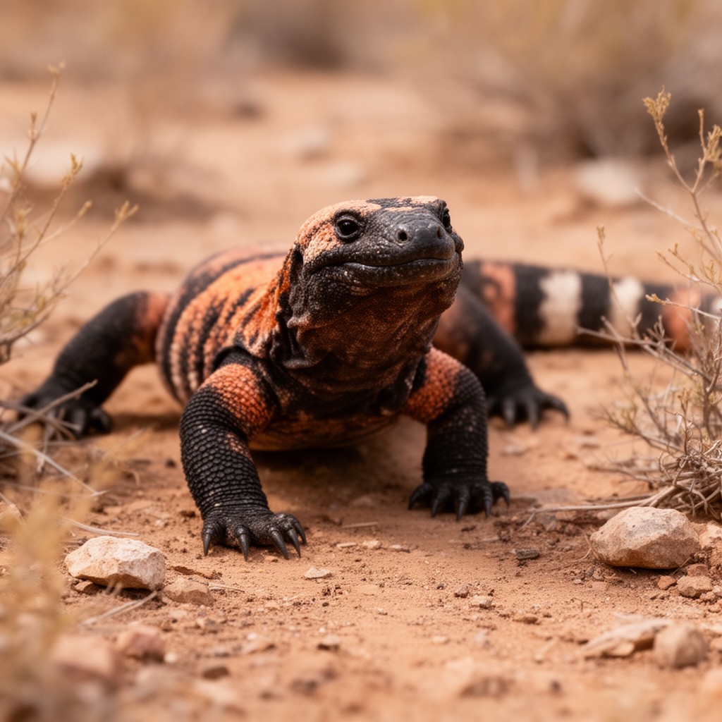 AI-generated illustration of Gila monster