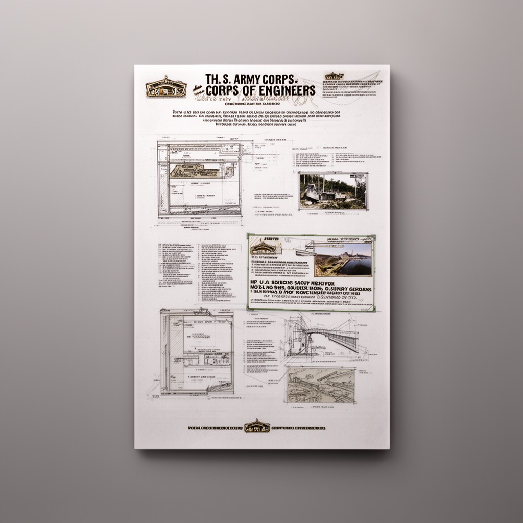 AI-generated illustration of U.S. Army Corps of Engineers