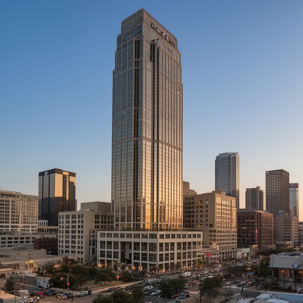 AI-generated illustration of Chase Tower