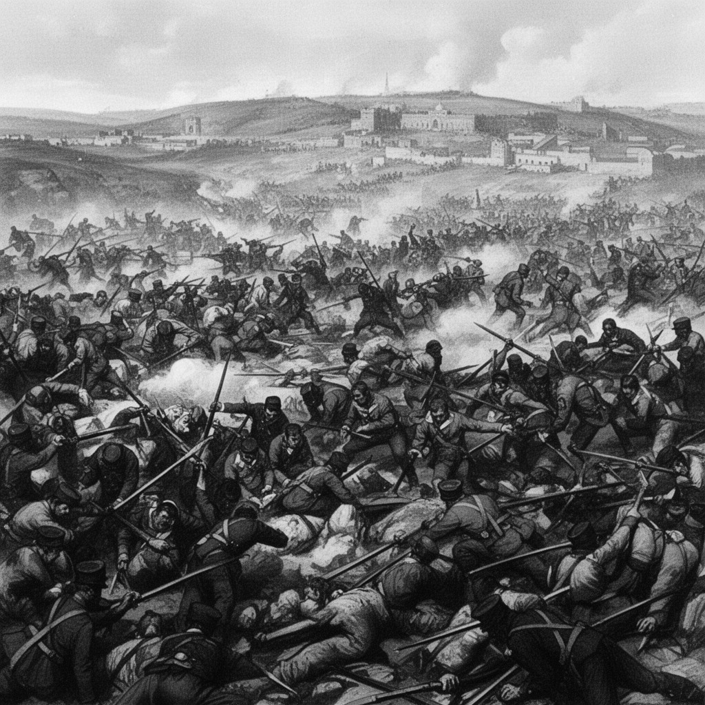 AI-generated illustration of Battle of Inkerman