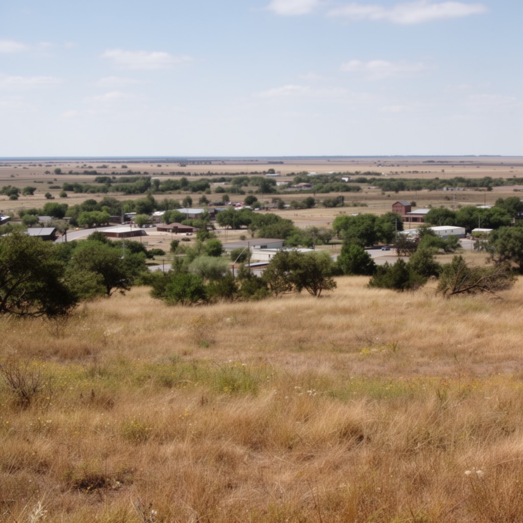 AI-generated illustration of Dickinson County, Kansas