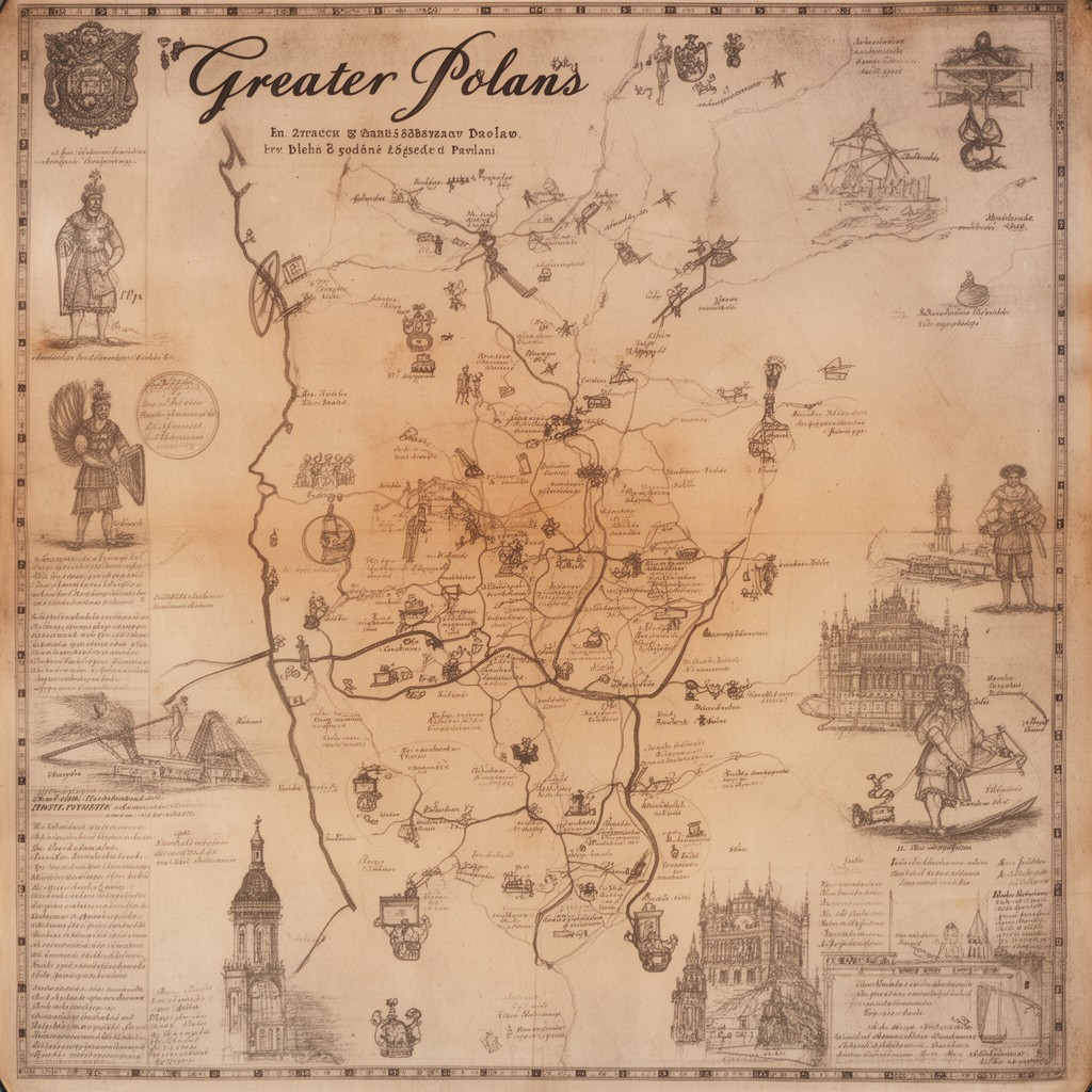 AI-generated illustration of Greater Poland