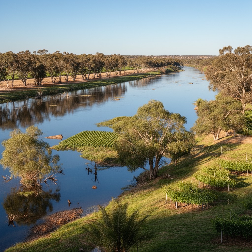 AI-generated illustration of Mildura