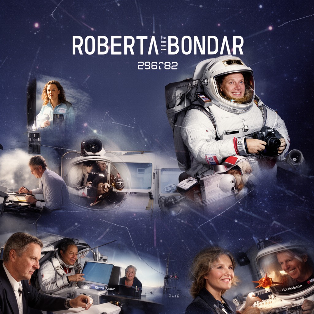 AI-generated illustration of Roberta Bondar