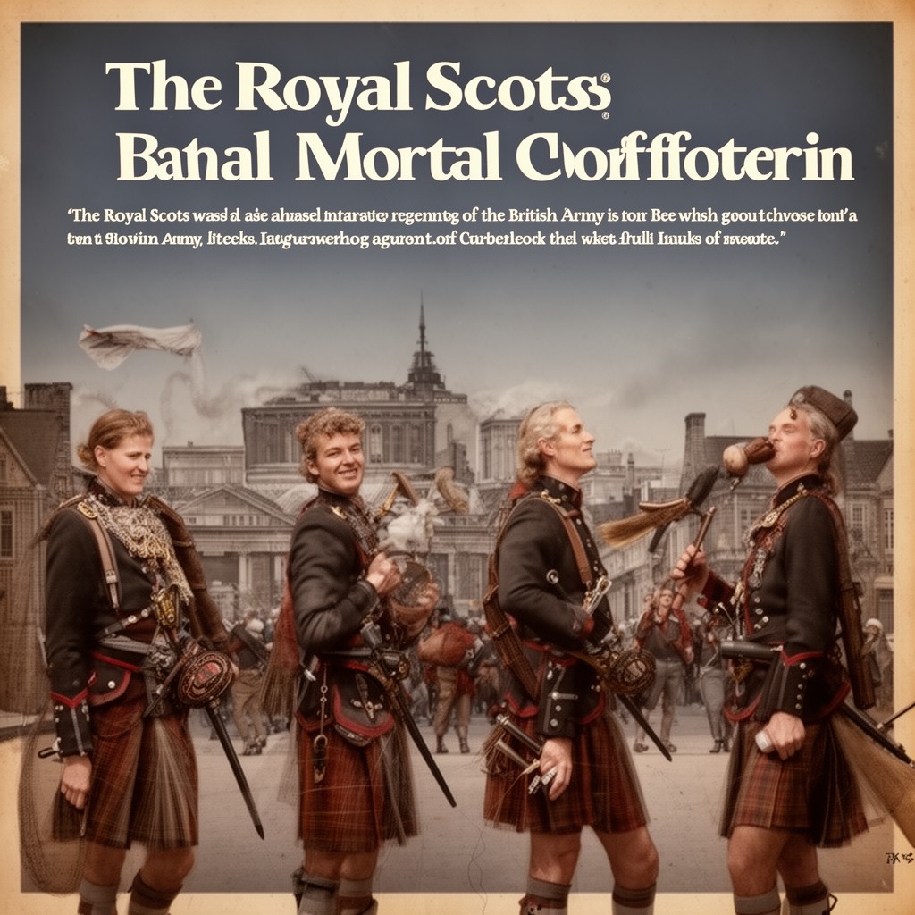 AI-generated illustration of Royal Scots