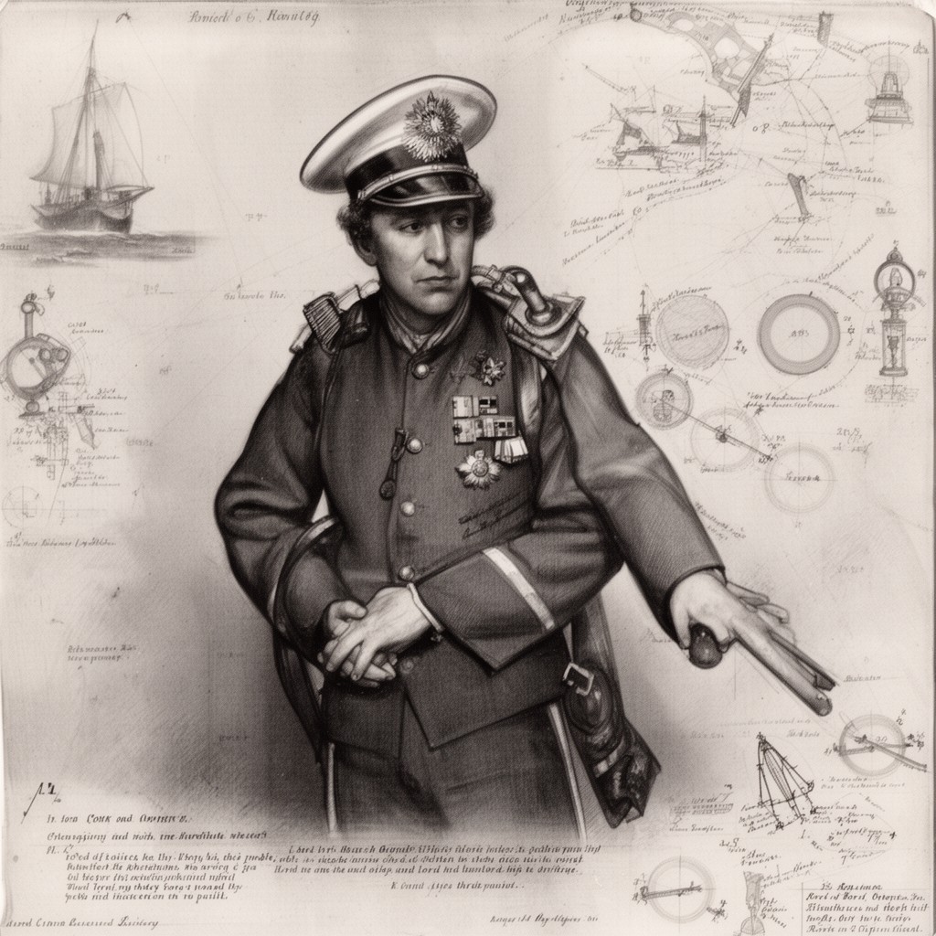 AI-generated illustration of Lord Cork and Orrery