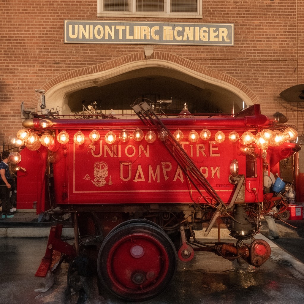 AI-generated illustration of Union Fire Company