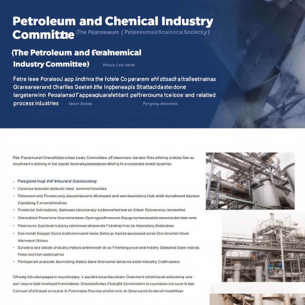 AI-generated illustration of Petroleum and Chemical Industry Committee