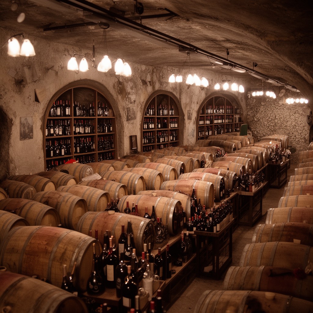 AI-generated illustration of Massandra Winery