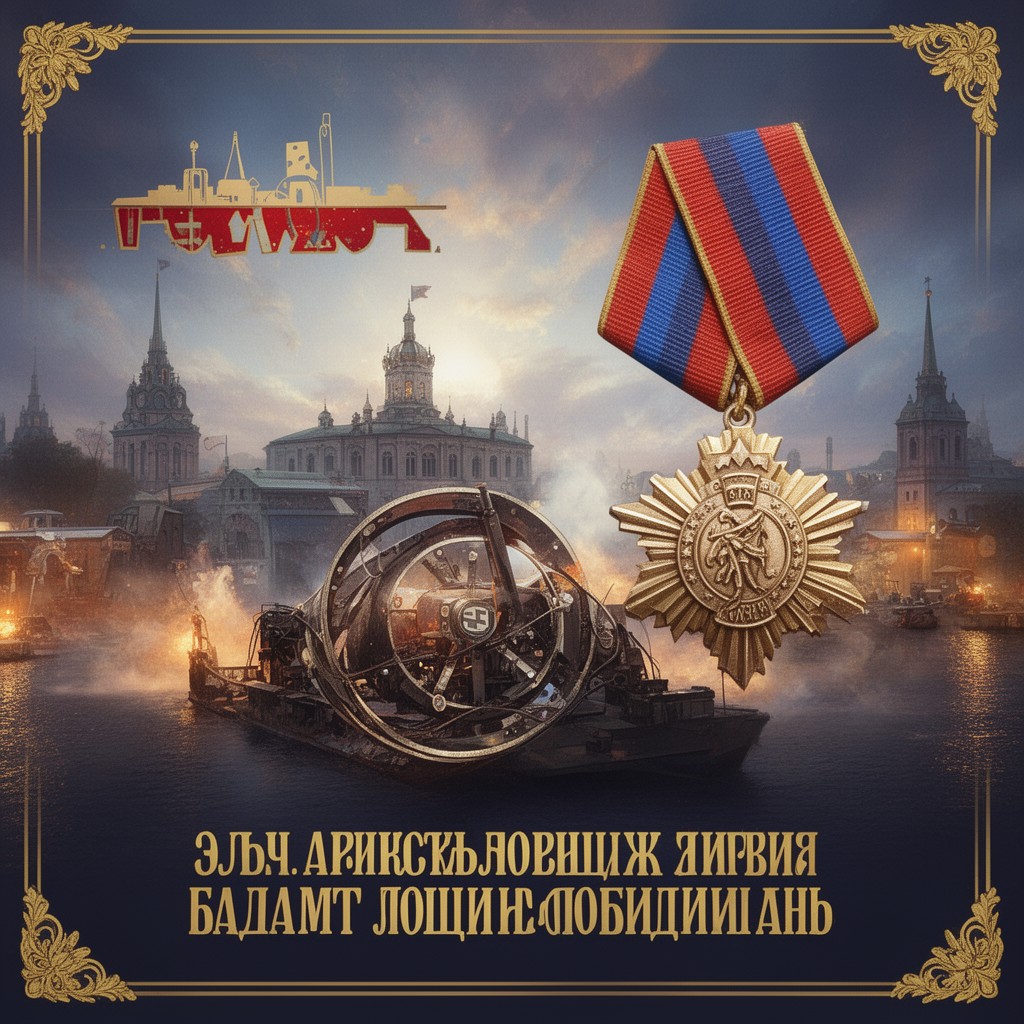 AI-generated illustration of Order of Merit for the Fatherland