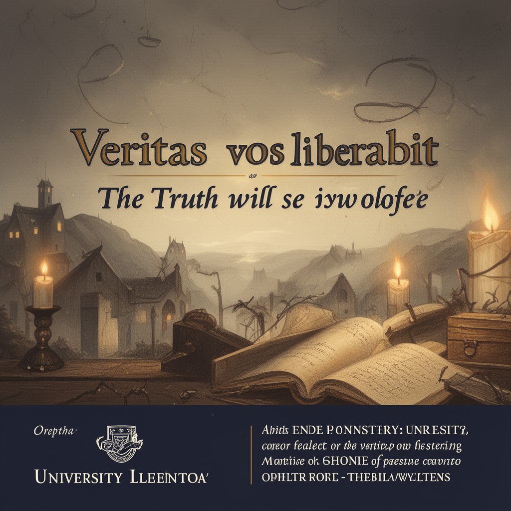 AI-generated illustration of Veritas vos liberabit