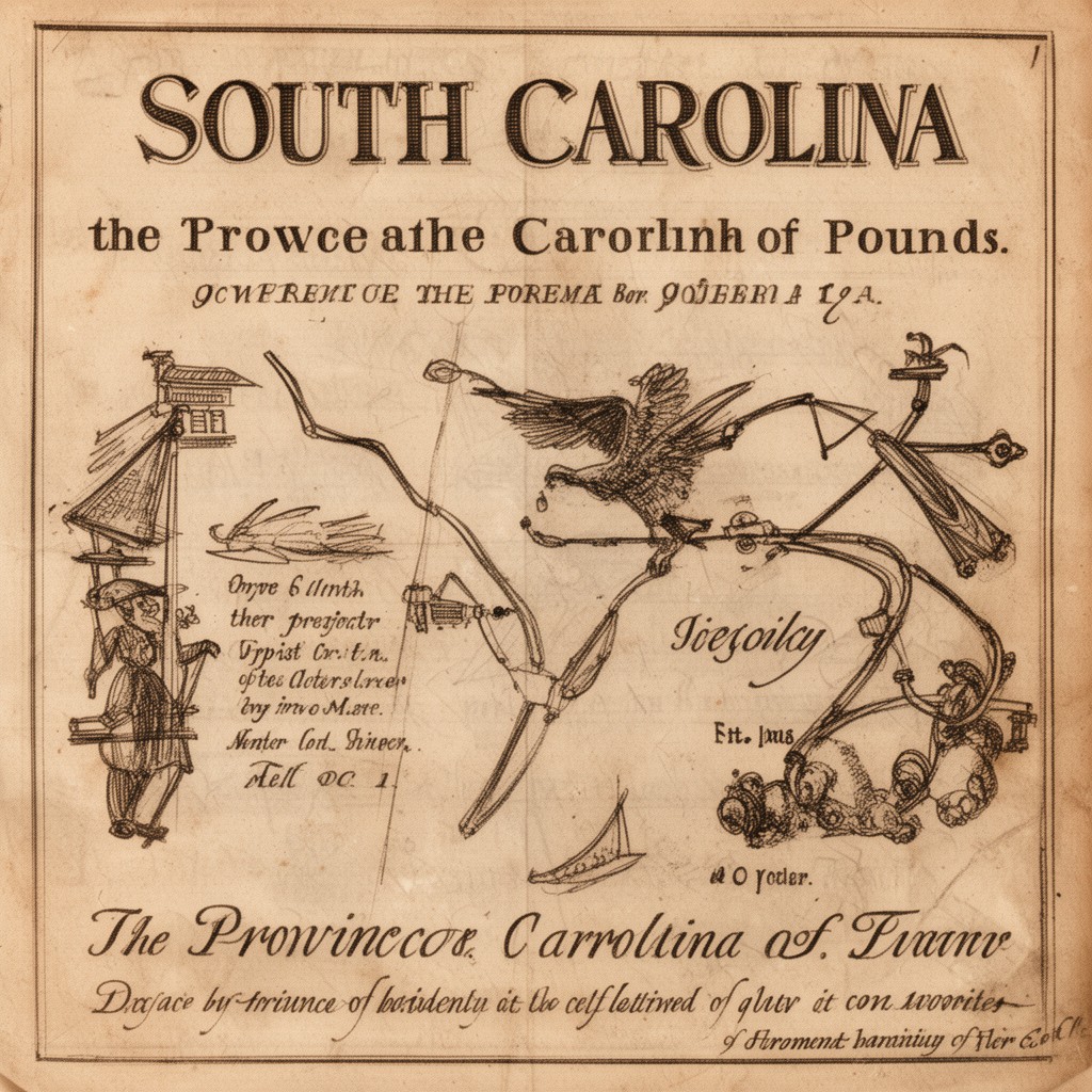 AI-generated illustration of South Carolina pound