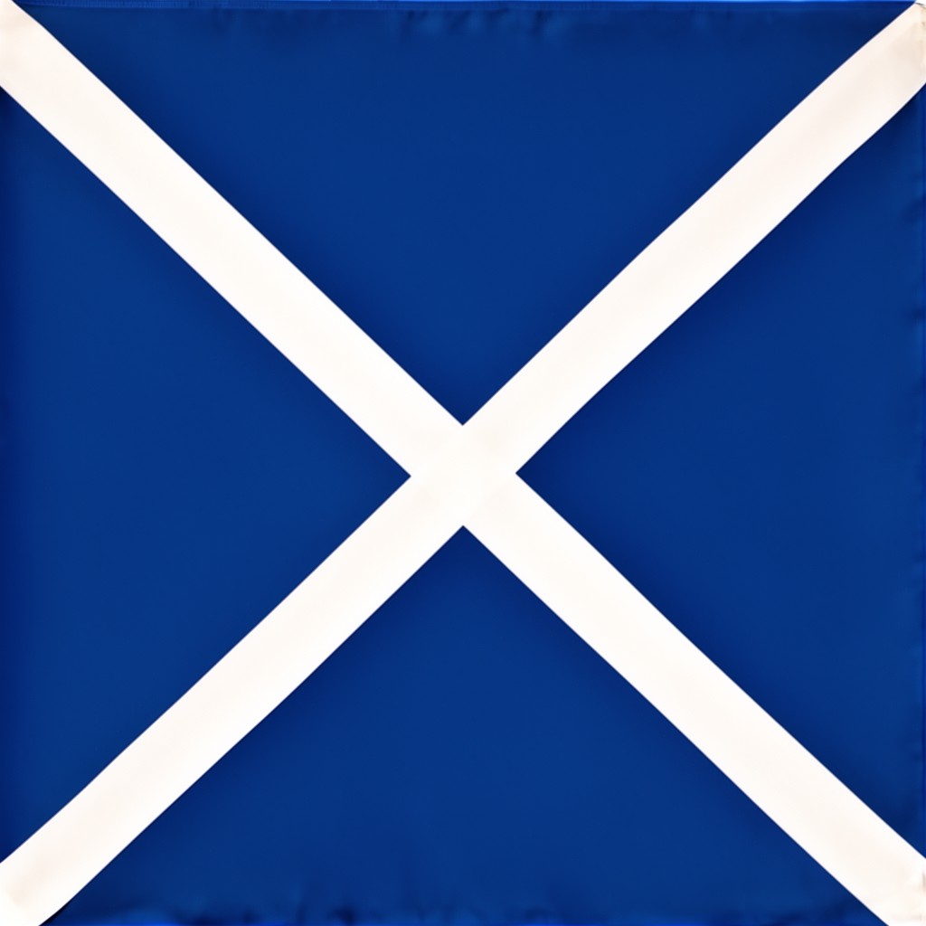 AI-generated illustration of Saltire