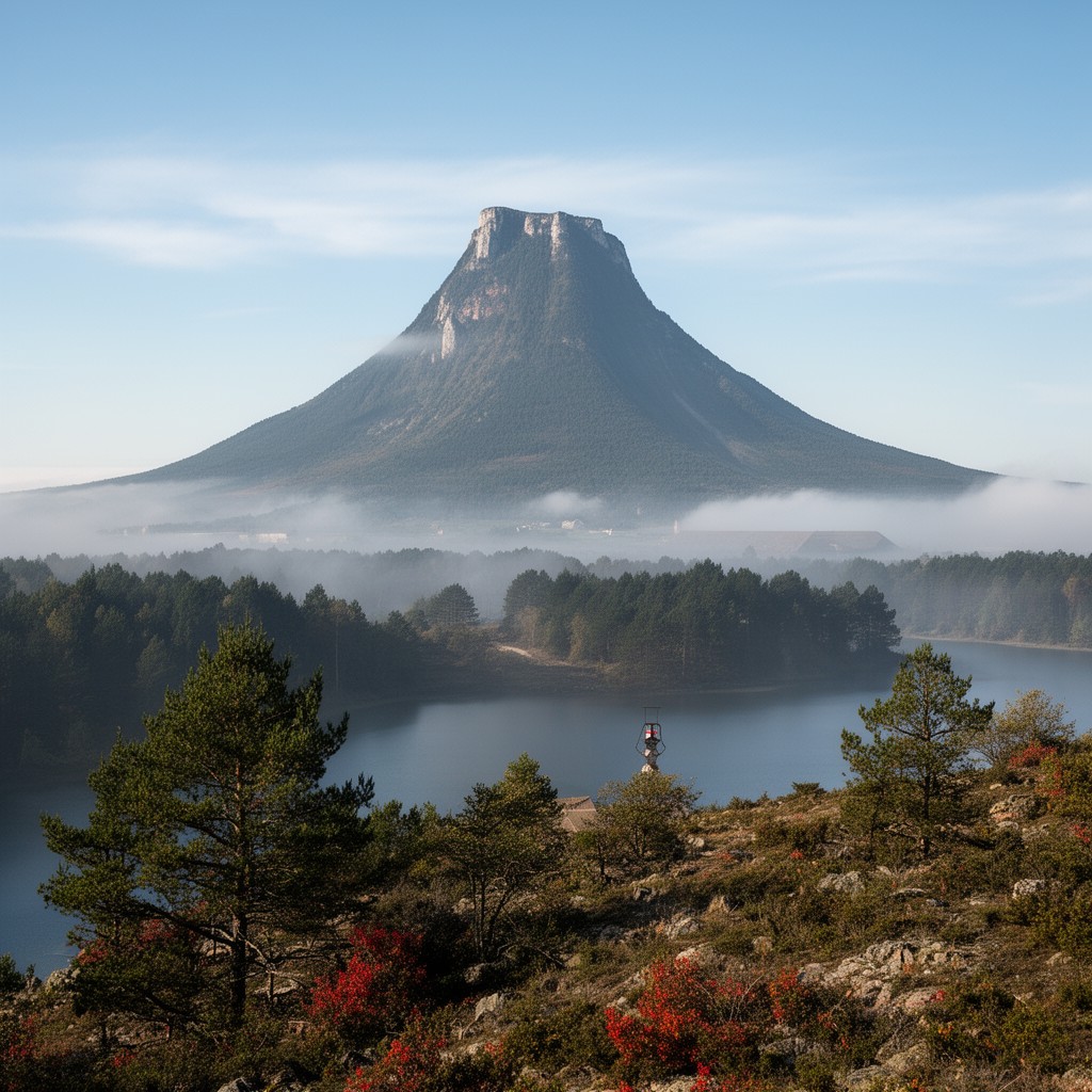 AI-generated illustration of Der er et yndigt land