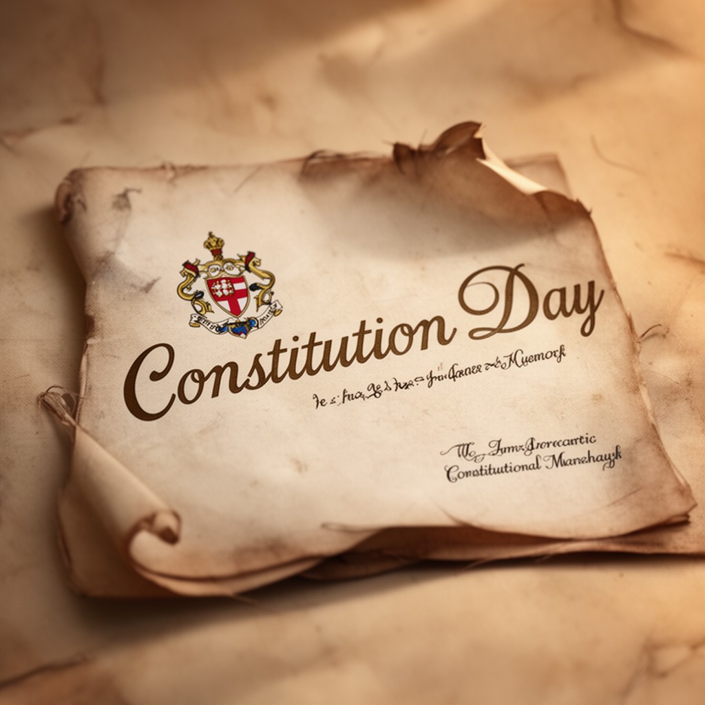 AI-generated illustration of Constitution Day