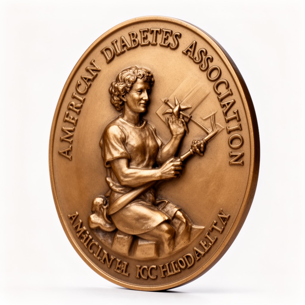 AI-generated illustration of Banting Medal of the American Diabetes Association