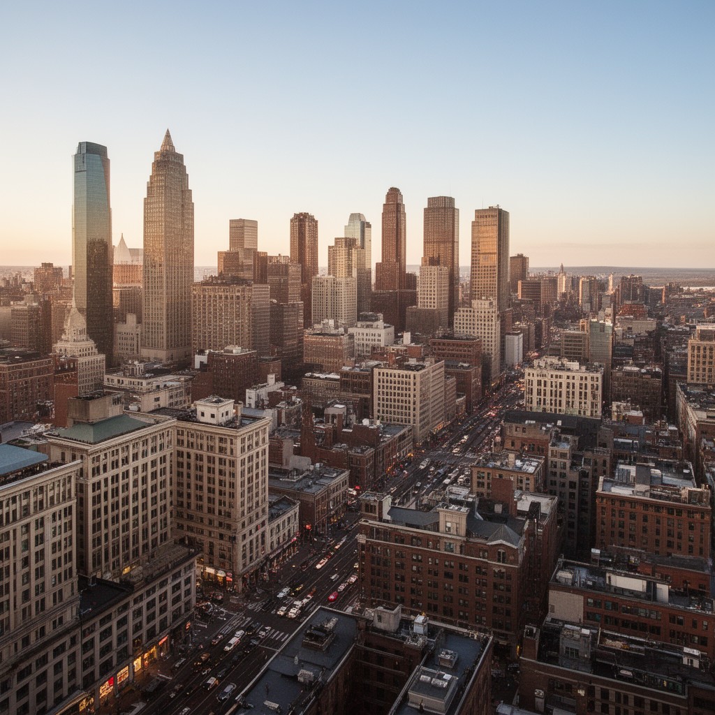 AI-generated illustration of Center City section