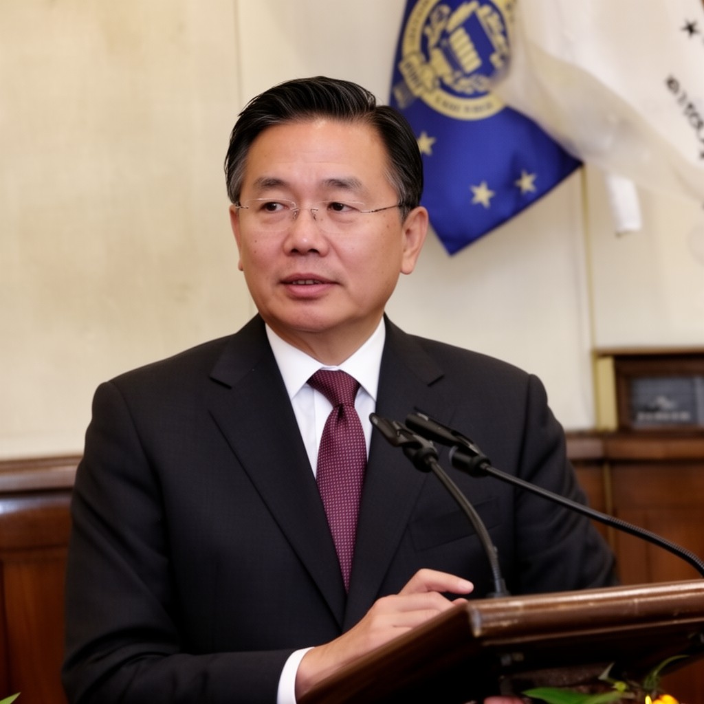 AI-generated illustration of Chief of the U.S. Liaison Office in China