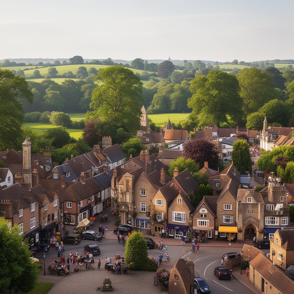 AI-generated illustration of Sevenoaks
