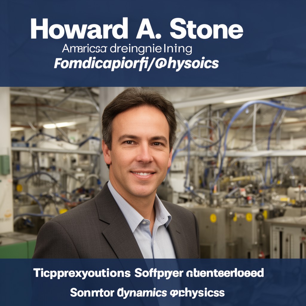 AI-generated illustration of Howard A. Stone