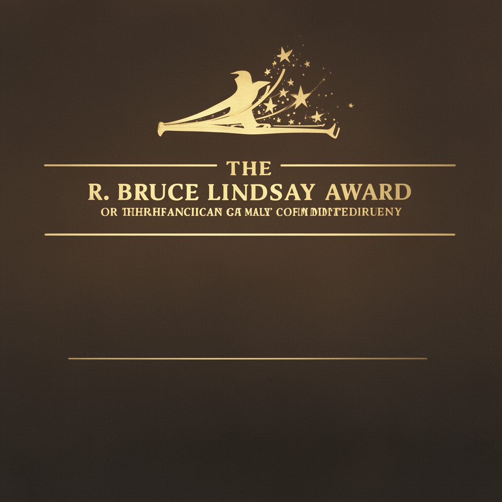 AI-generated illustration of R. Bruce Lindsay Award